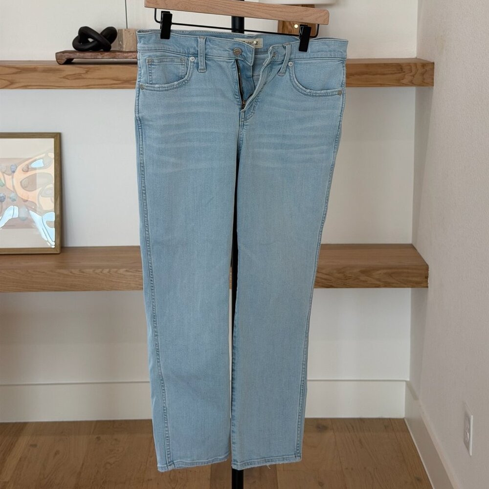 Madewell Mid-Rise Stovepipe Jeans in Ternhill Wash 28P